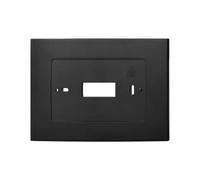 SA5B - Piastra da parete per termostato Sensi Touch Wi-Fi, compatibile con ST75 Sl lack Finish, nasconde i vecchi segni di montaggio