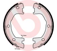 SA6508 Kit ganasce, Freno stazionamento Brembo