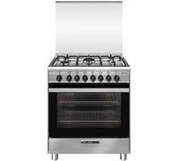 Glem Cucina Gas Forno Elettrico Sa765mi6 Inox