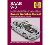 Saab 9-3 Petrol & Diesel (Sept 02 - Sept 07) Haynes Repair Manual (Tascabile)