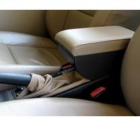 SAAB 900 - 9.3 Bracciolo regolabile e portaoggetti VERA PELLE BEIGE NO VITI per