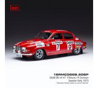 SAAB 96 V4 #7 P. EKLUND / R. CARLSSON - RALLY DI SVEZIA 1973