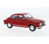Saab 96 V4 rosso 1970 a 1/24 di IXO WhiteBox WB124220