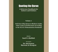 Saad D Abulhab Afaf Kawaz Marwan Al-Atraqch Quoting the Qura (Copertina rigida)