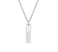 Saalort Collana ebraica personalizzata con lettere tagliate Geova Yahweh YHWH collane Nome personalizzato Gioielli ebraici, Zinco, Ametista