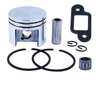 SAANICH 38mm Piston Ring Cuscinetto 10mm Pin Silenziatore Guarnizione Kit Fit for STIHL MS180 018 MS 180 Motosega Sostituire Parte 1130 030 2004