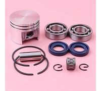 SAANICH 38mm Pistone Anello Pin Anello di Sicurezza Kit Con Cuscinetto A Manovella Paraolio Cuscinetto Ad Aghi Fit For Stihl MS180 018 MS 180 Parti Motosega Бензопила