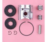 SAANICH 44mm Pistone Pin Anello Anello di Sicurezza Kit Fit For Husqvarna 450 E Motosega Pezzo di Ricambio Manovella Paraolio Cuscinetto Ad Aghi