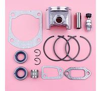 SAANICH 50mm Pistone Anelli Kit Fit For Husqvarna 266 268 Valvola di Decompressione Paraolio Guarnizioni Cuscinetto Ad Aghi Motosega Sostituire Pezzo di Ricambio