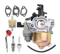SAANICH Adatto for H0nda 168F 170F P19 P18 GX110 GX120 GX140 GX160 GX200 5HP 5.5HP 6.5HP Motore a 4 tempi Carburatore Carb(BLACK)