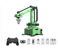 SAANICH Braccio robotico a 5 assi MaxArm Manipolatore robotico open source alimentato da ESP32 for il programma Python Arduino Cinematica inversa(BLACK)