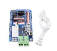SAANICH For Arduino Mega2560 Bordo di Driver del Motore TB6612 for 6-12V DC Encoder Motore PID ad Anello Chiuso Ruota Mecanum Robot Serbatoio robot Braccio(RED)