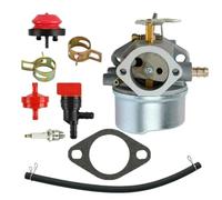 SAANICH Kit carburatore adatto for spazzaneve Tecumseh HMSK85 HMSK100 HMSK105 8HP 9HP 10HP Codice articolo 640349 640052 LH318SA LH358SA