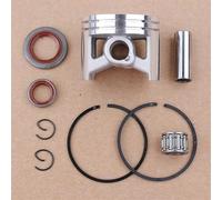 SAANICH Kit paraolio pistone da 50 mm adatto for motosega Stihl 044 MS440 1128 030 2015 W 12 mm anello cuscinetto ad aghi for perno da polso