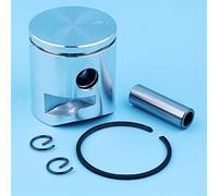 SAANICH Kit pistone da 39 mm adatto for motosega McCULLOCH CS340, CS380 CS 340 CS 380 577831301,577 83 13-01 pezzo di ricambio for anello pin