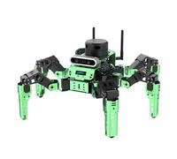 SAANICH Kit robot esapode JetHexa ROS basato su Jetson Nano con supporto for fotocamera di profondità Lidar Mappatura e navigazione SLAM(BLACK)
