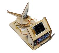 SAANICH Mini Radar Ultrasonic Radar Maker Progetto Arduino Open Source Robot di rilevamento dello schermo LCD Tft(Only Frame)