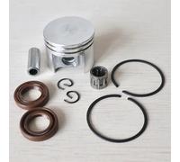 SAANICH Pistone da 38 mm e amp;Anelli 10MM Pin Cuscinetto ad aghi Kit di riparazione for paraolio adatto for Stihl MS180 018 180 Motosega