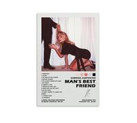 Sab-rina Carp-enter Poster Mans Best Friend Signature Su Tela Per La Stanza, Estetica, Festival, Regalo, Famiglia, Camera Da Letto, Decorazione Da Parete, Casa 12x18inch(30x45cm)