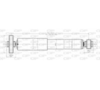 SAB8120.32 OPEN PARTS Ammortizzatore per FORD