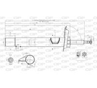 SAB8125.31 OPEN PARTS Ammortizzatore per BMW