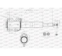 SAB8219.31 OPEN PARTS Ammortizzatore per MERCEDES-BENZ,VW