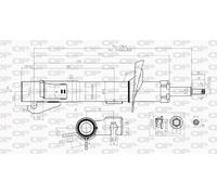 SAB8229.31 OPEN PARTS Ammortizzatore per FORD,MAZDA