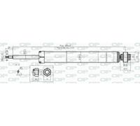 SAB8280.32 OPEN PARTS Ammortizzatore per VOLVO