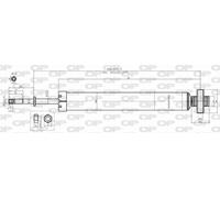 SAB8344.32 OPEN PARTS Ammortizzatore per TOYOTA