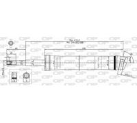 SAB8354.31 OPEN PARTS Ammortizzatore per SMART