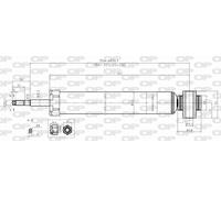 SAB8394.32 OPEN PARTS Ammortizzatore per AUDI,SEAT