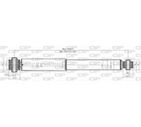 SAB8483.32 OPEN PARTS Ammortizzatore per NISSAN,RENAULT