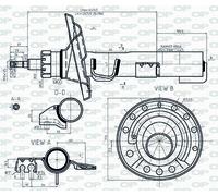 SAB8545.31 OPEN PARTS Ammortizzatore per ALFA ROMEO