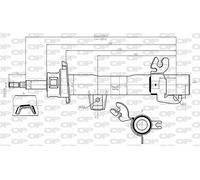 SAB8650.31 OPEN PARTS Ammortizzatore per MINI