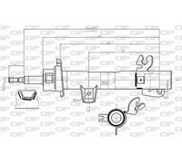 SAB8651.31 OPEN PARTS Ammortizzatore per MINI