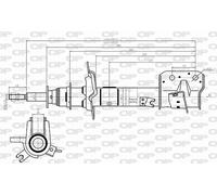 SAB8654.31 OPEN PARTS Ammortizzatore per SUZUKI