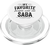 Saba Best Ever Le mie persone preferite mi chiamano Saba PopSockets PopGrip per MagSafe