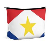 Saba Flag Makeup Pouch Piccolo organizer da viaggio per cosmetici in PU con cerniera per donna