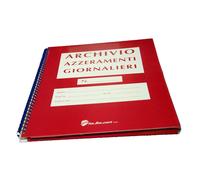 SABACART - C6MAZZ80 - Cartella per azzeramenti giornalieri - per rotoli da 80 mm - Sabacart - 100339 - Conf. da 1 Pz. - C6MAZZ80