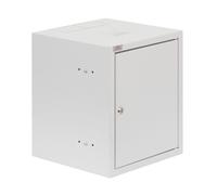 SABAJ M&D Armadio di rete da 10 pollici, 6U, H355 x L310 x P300 mm, profondità utile 250 mm, montaggio a parete, colore: bianco