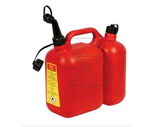 SABART TANICA DOPPIA 2 SCOMPARTI OMOLOGATA OLIO 2,5 LT E BENZINA 5 LT R350156