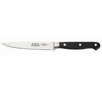 Sabatier Coltello multiuso seghettato Pluton 771386, 13 cm, nero