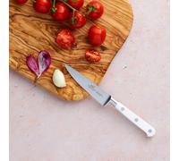 SABATIER Lion 800183 Toque Bianca Spelucchino Dritto Forgiato 10 cm