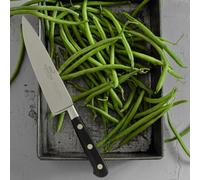SABATIER Rousselon Ideale forgiato Inox Rivetti Coltello da Cuoco in Scatola, in Acciaio Inox, Nero, 20 x 30 x 30 cm