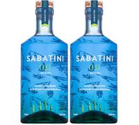 Sabatini, Distillato Analcolico 0.0, 700ml, Ideale per Gin Tonic Analcolico, Note Fresche, Citriche e Balsamiche, con Foglie di Olivo, Salvia, Timo, Lavanda, Lemon Verbena, Idea Regalo, 0.0% Vol.