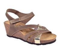 SABATINI SANDALI IN NABUK CON ZEPPA DONNA ESTATE 4351 S9694 EMANUELA BEIGE - PL