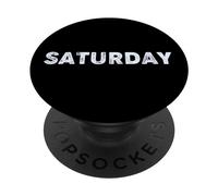SABATO GIORNI della serie SETTIMANA "SABATO" PopSockets PopGrip Adesivo
