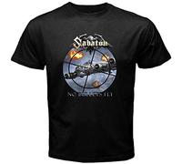 Sabaton No Bullets Fly Album Cover Logo Men's T-Shirt Black S