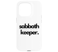 Sabbath Keeper Adventist Baptist Exodus Remnant Custodia per iPhone 15 Pro