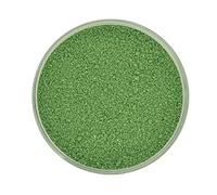 Sabbia Colorata Verde per Decorazioni 370 g, Sabbia Colorata per Vasi di Vetro, Rito della Sabbia, Sottile 0.2-0.6 mm, Ottima per Le tue Idee Decorative